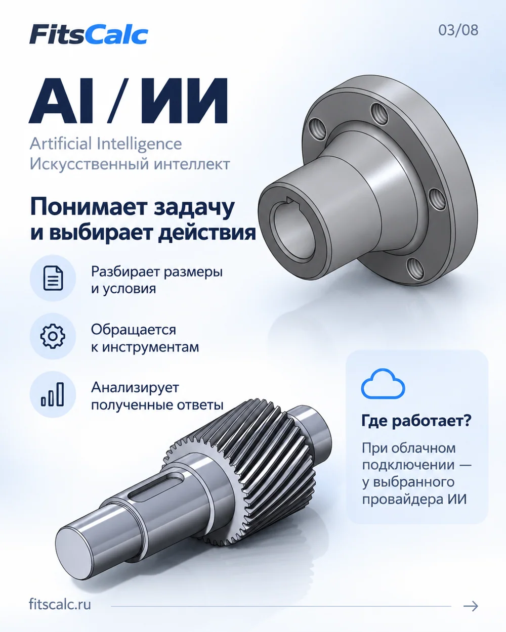 Схема взаимодействия ИИ и инструментального сервера по MCP.