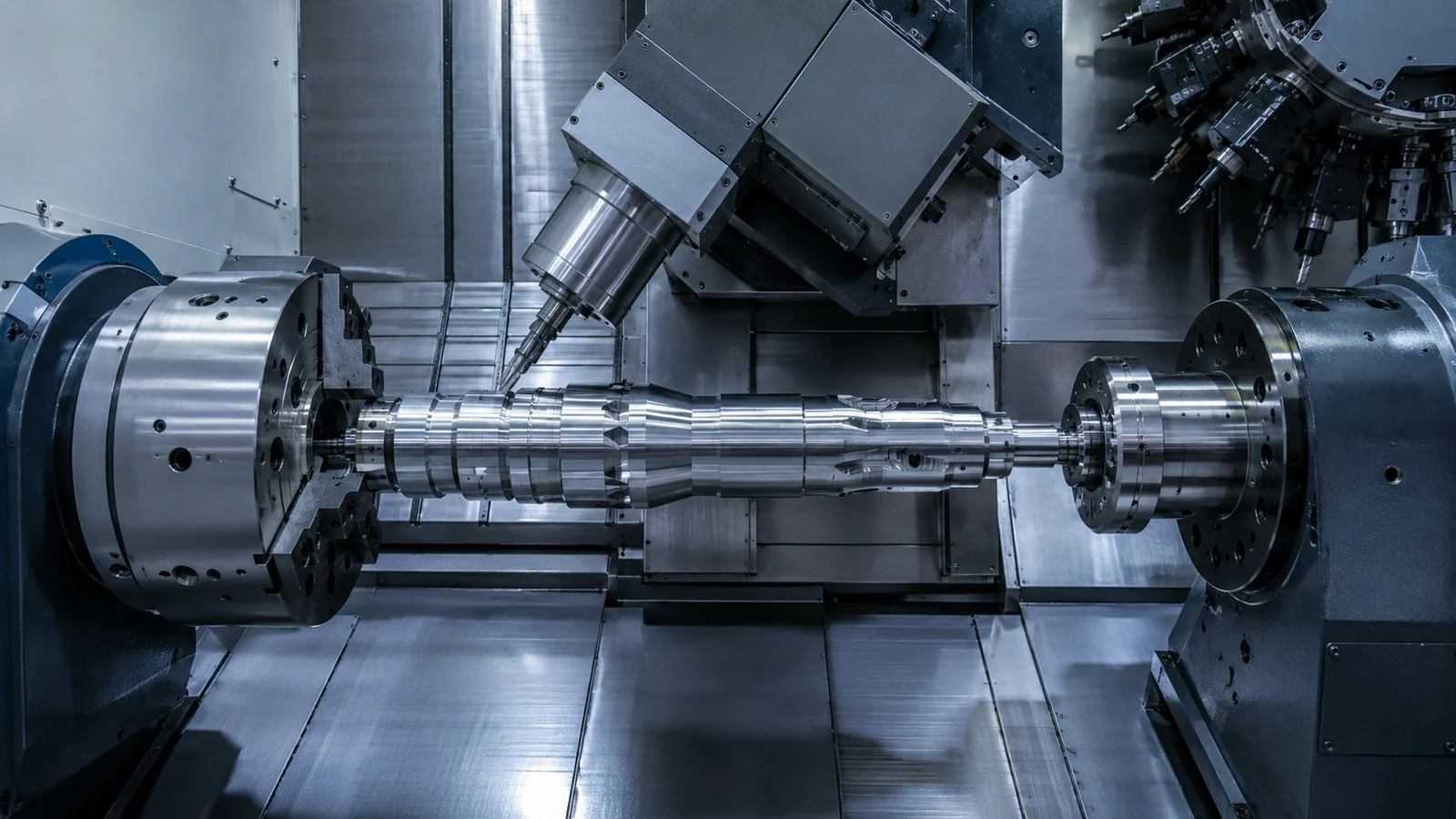 Токарно-фрезерные обрабатывающие центры: когда нужен mill-turn — производственная иллюстрация